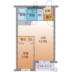 ハートフルコパン　はやしの物件間取画像